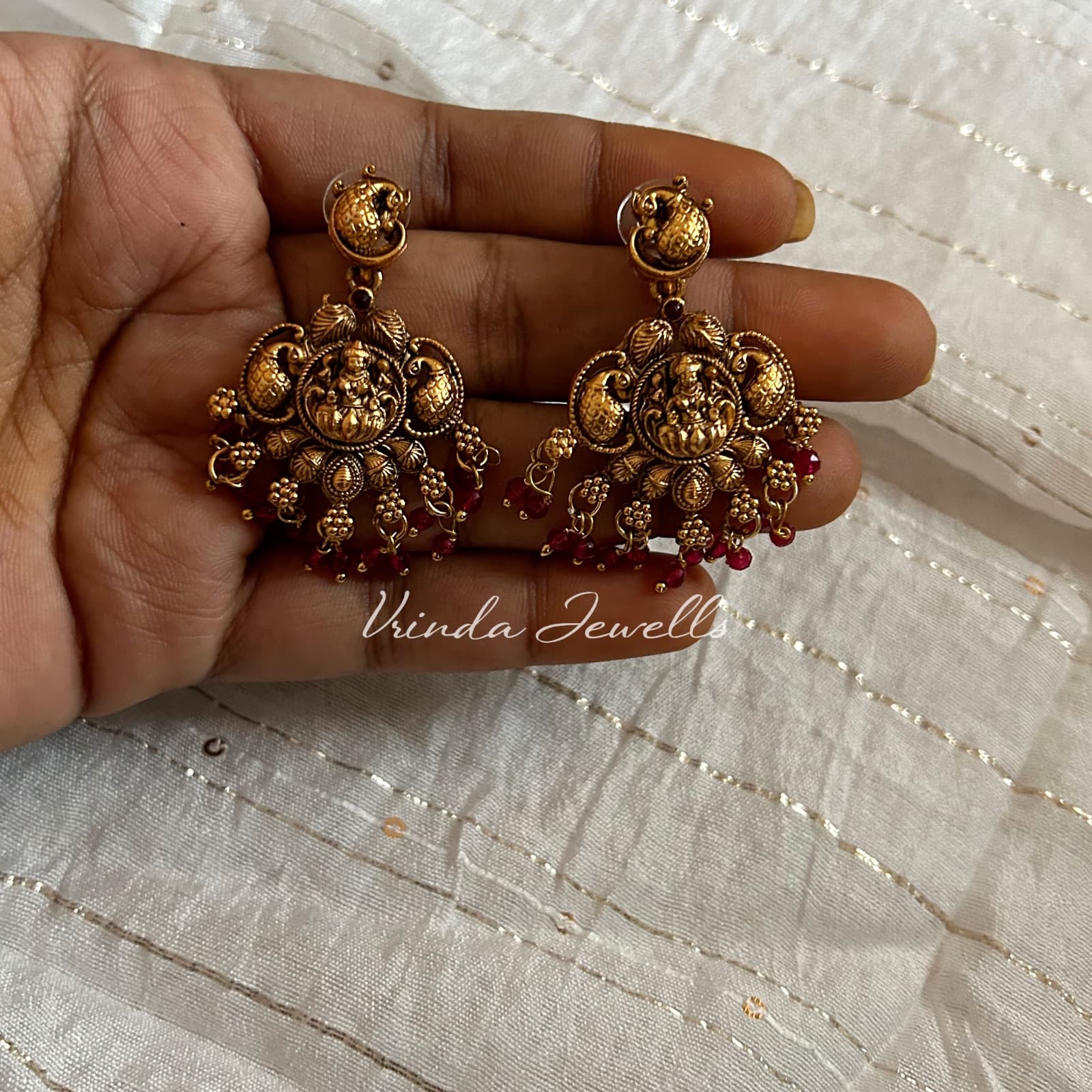 Antique Lakshmi necklace 5