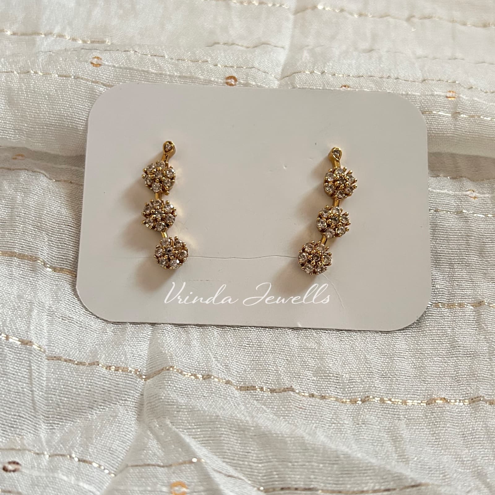 Floral Ear cuffs