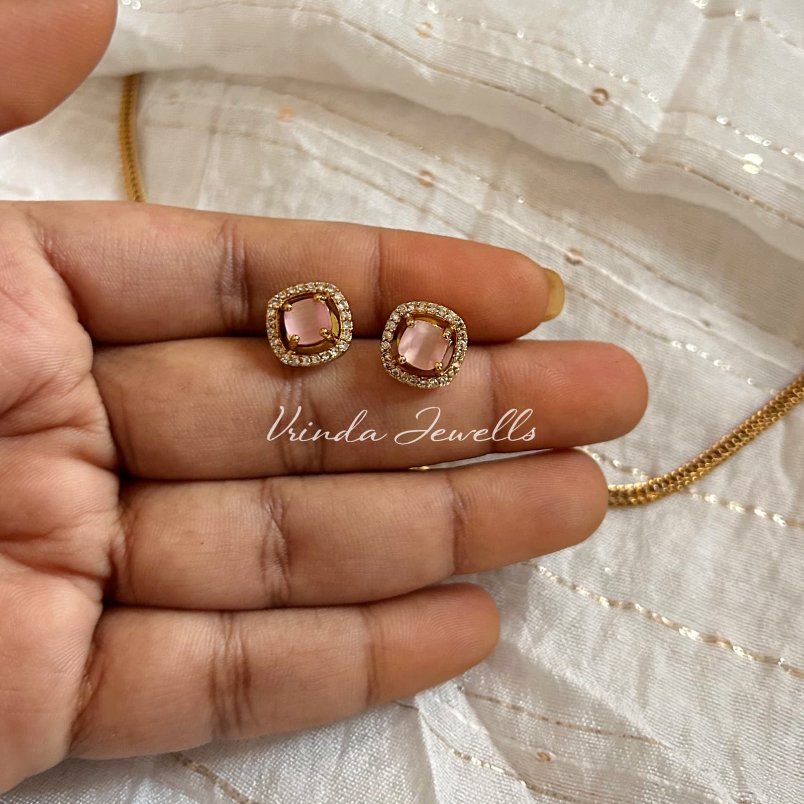 AD stone neck chain 9